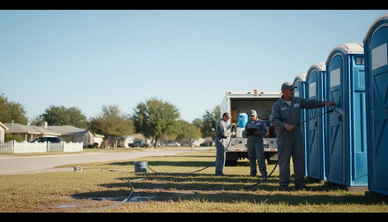 Long-Term Portable Toilet Rental in Davis, IL near me